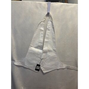 Dobell White Jacquard Pattern Tuxedo Vest 3XL 54 56 Pure Cotton Formal